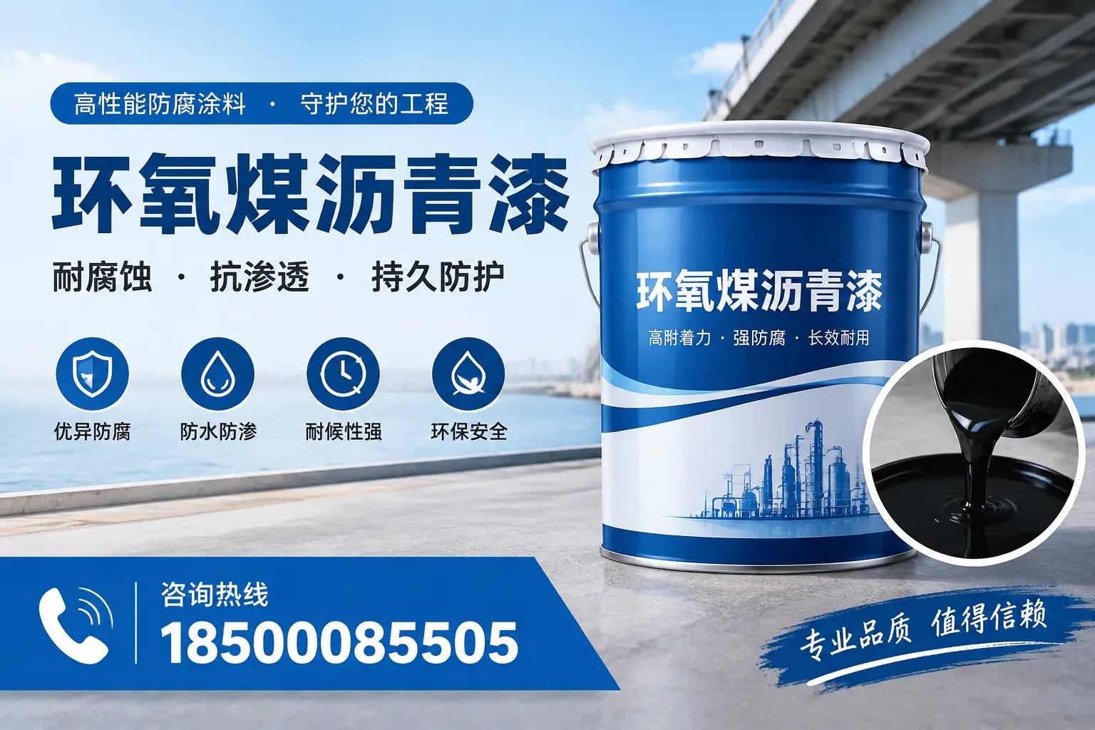 如何确保环氧煤沥青漆施工质量？巴中用户的质量控制